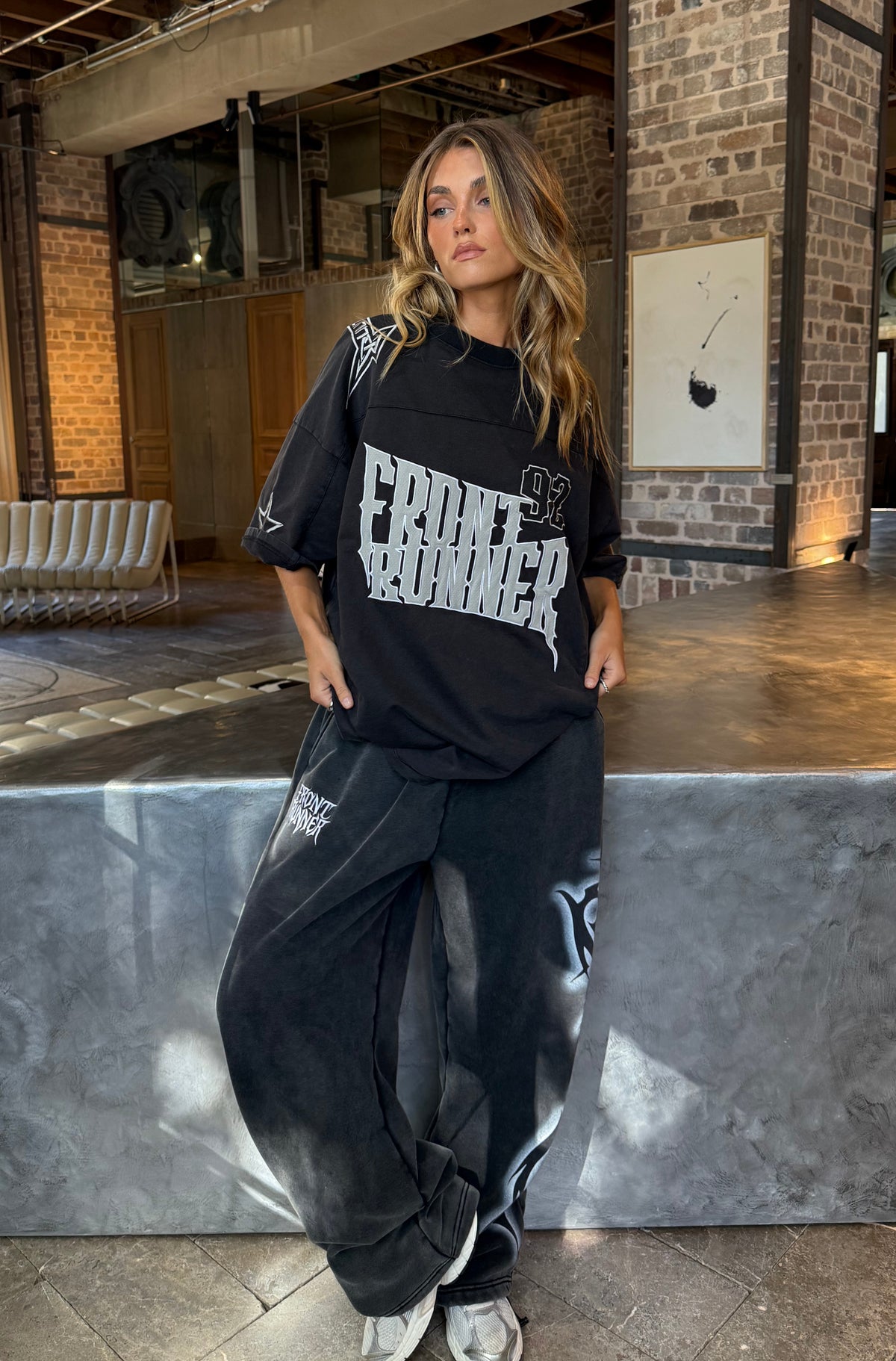 Pyro Tee - Washed Black - Women