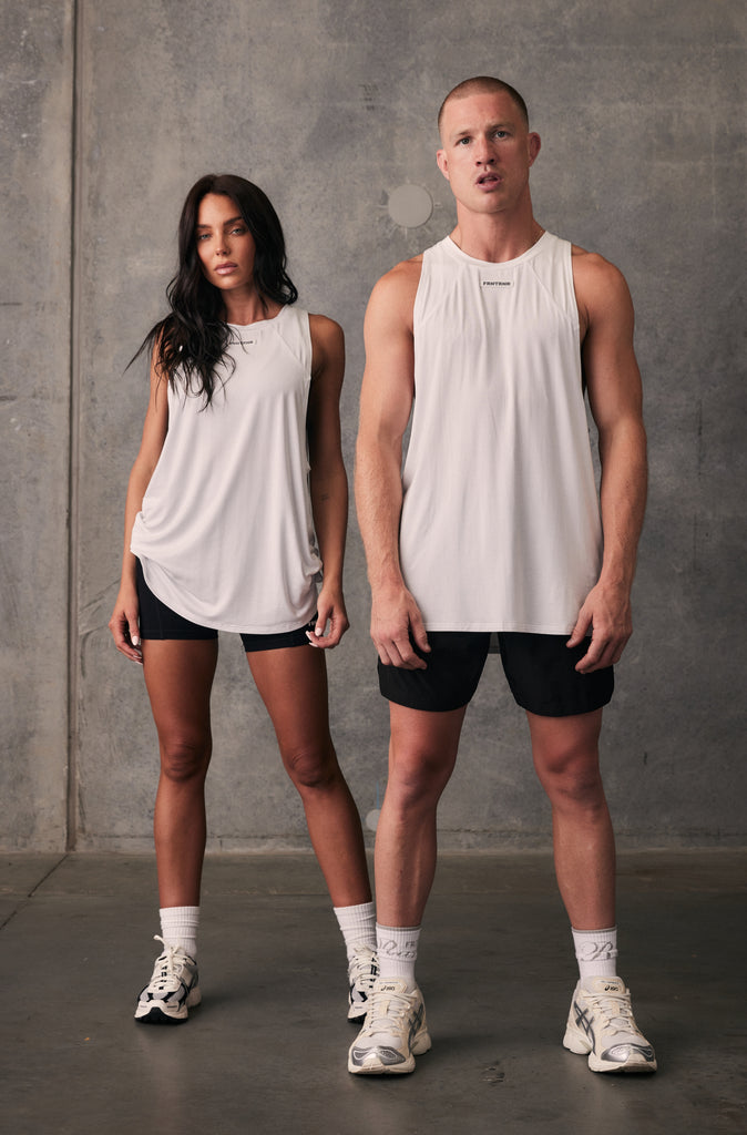 FRNTRNR Taper Tank - White