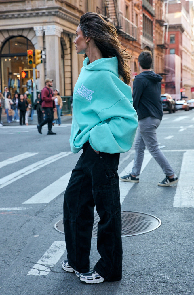 Collusion Hoodie Ice Blue