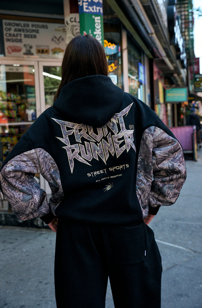 No Mercy Hoodie Black Camo