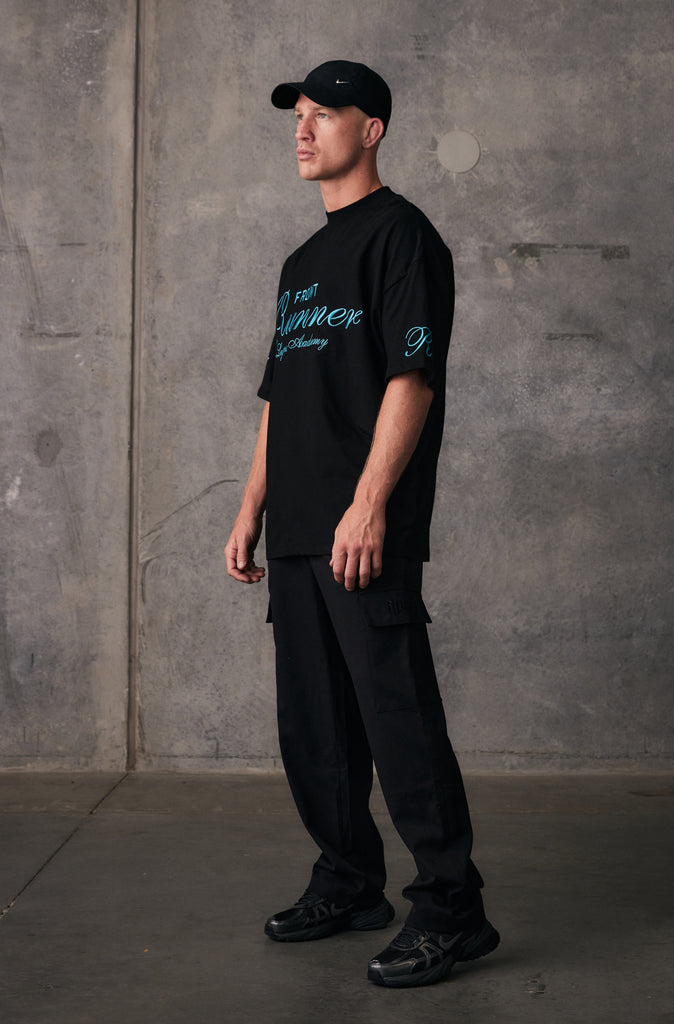 LA Tee - Black & Teal