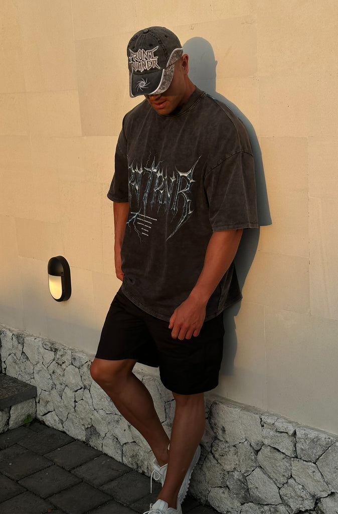 Perfect Storm Tee - Washed Black