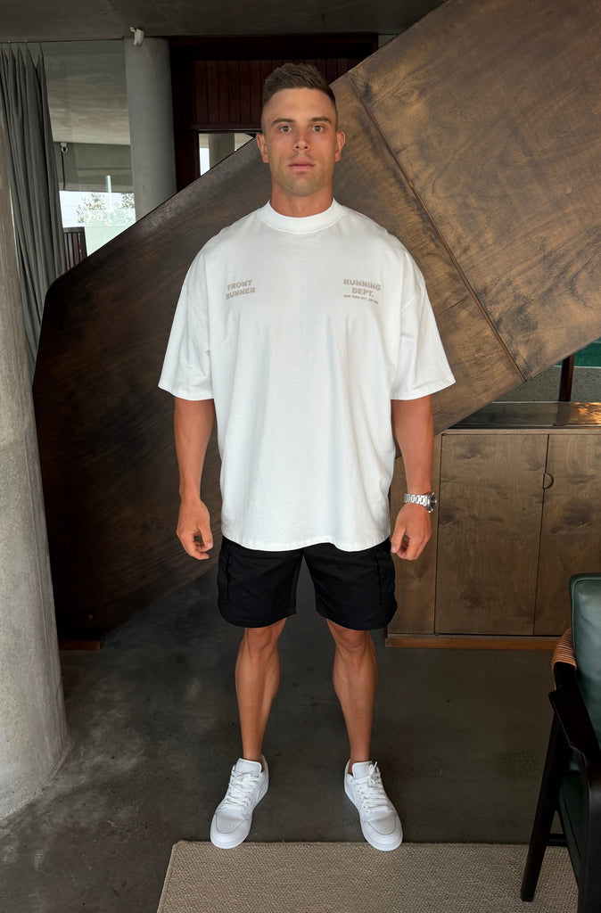 Running Dept Tee Vanilla Malt [men]