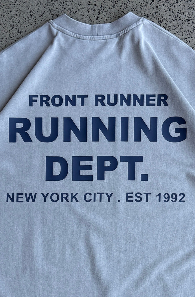 Running Dept Tee - Concrete Midnight