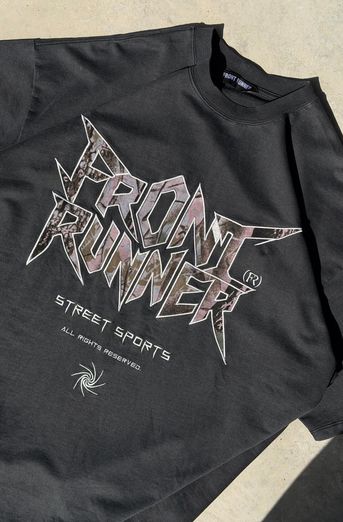 No Mercy Tee Washed Black Camo