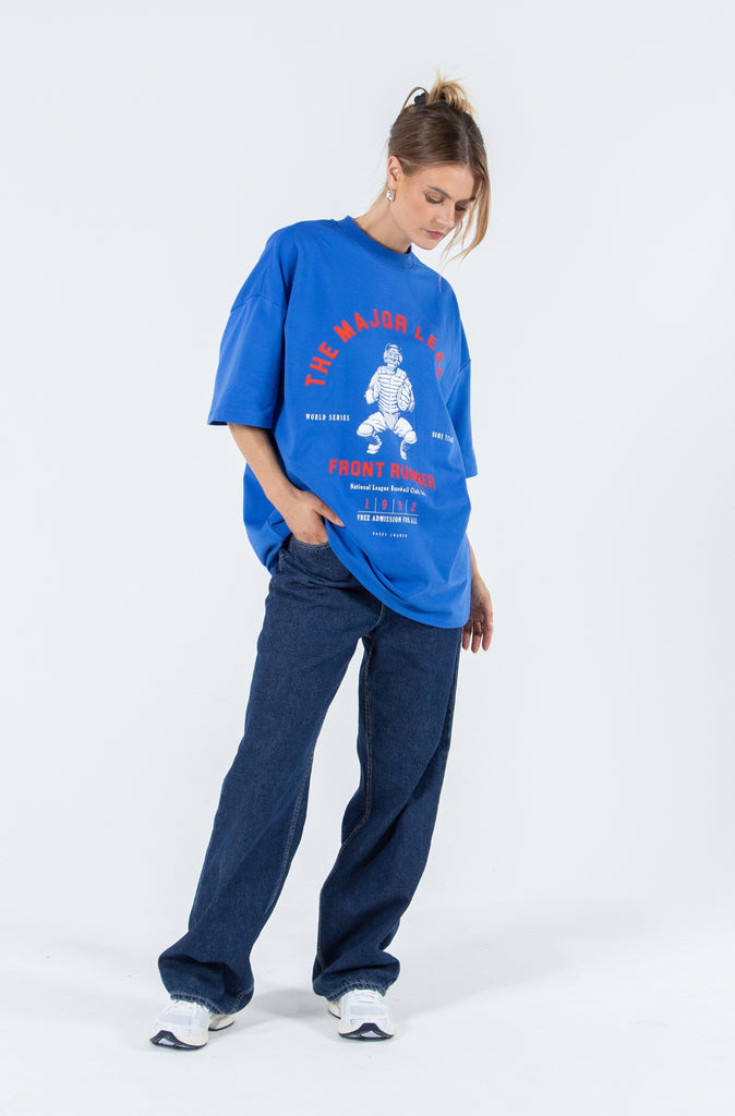 Major League Tee - Blue