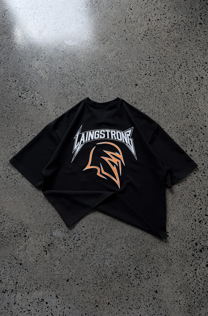 Runner X LS Reignforce Jersey Black Mandarin