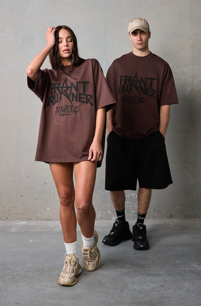 Heavy Medal Tee - Chocolate