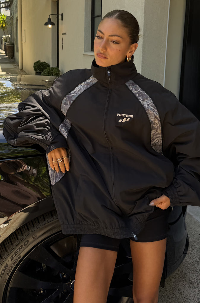 For The Elite Training Jacket Black Camo