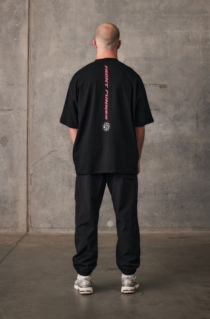 Viper Dept Tee - Black Flamingo