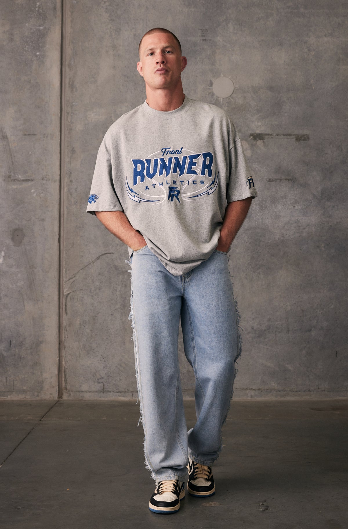 FR Athletic Tee - Grey Marle - Men