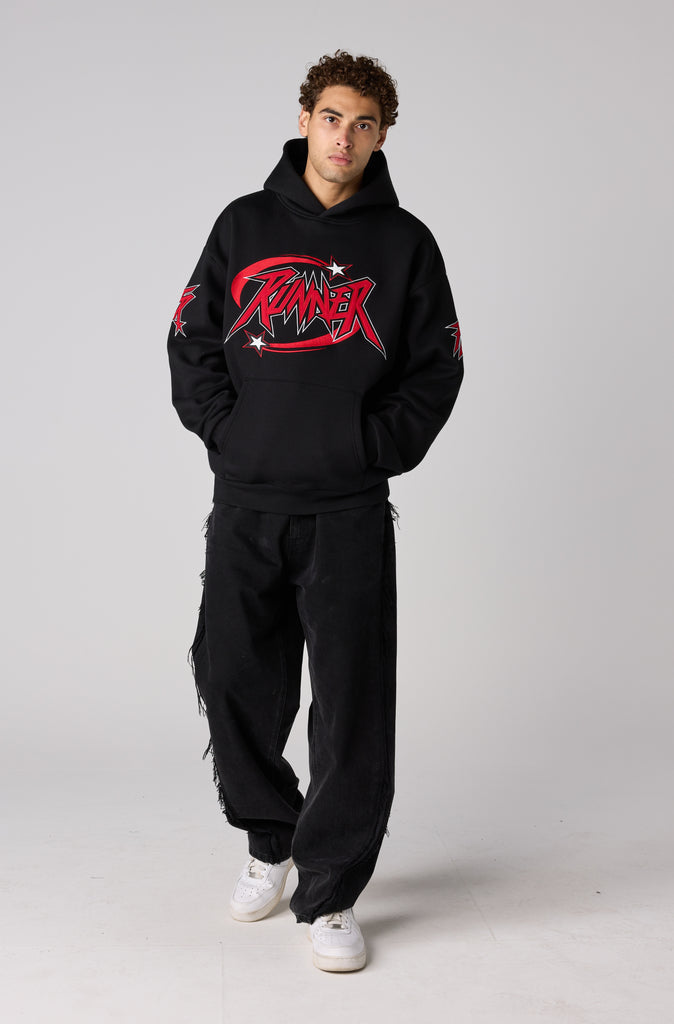 Supanova Hoodie - Black Cherry