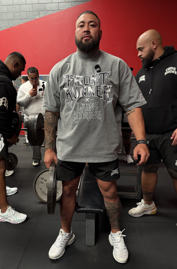 Lead The Charge Tee Concrete