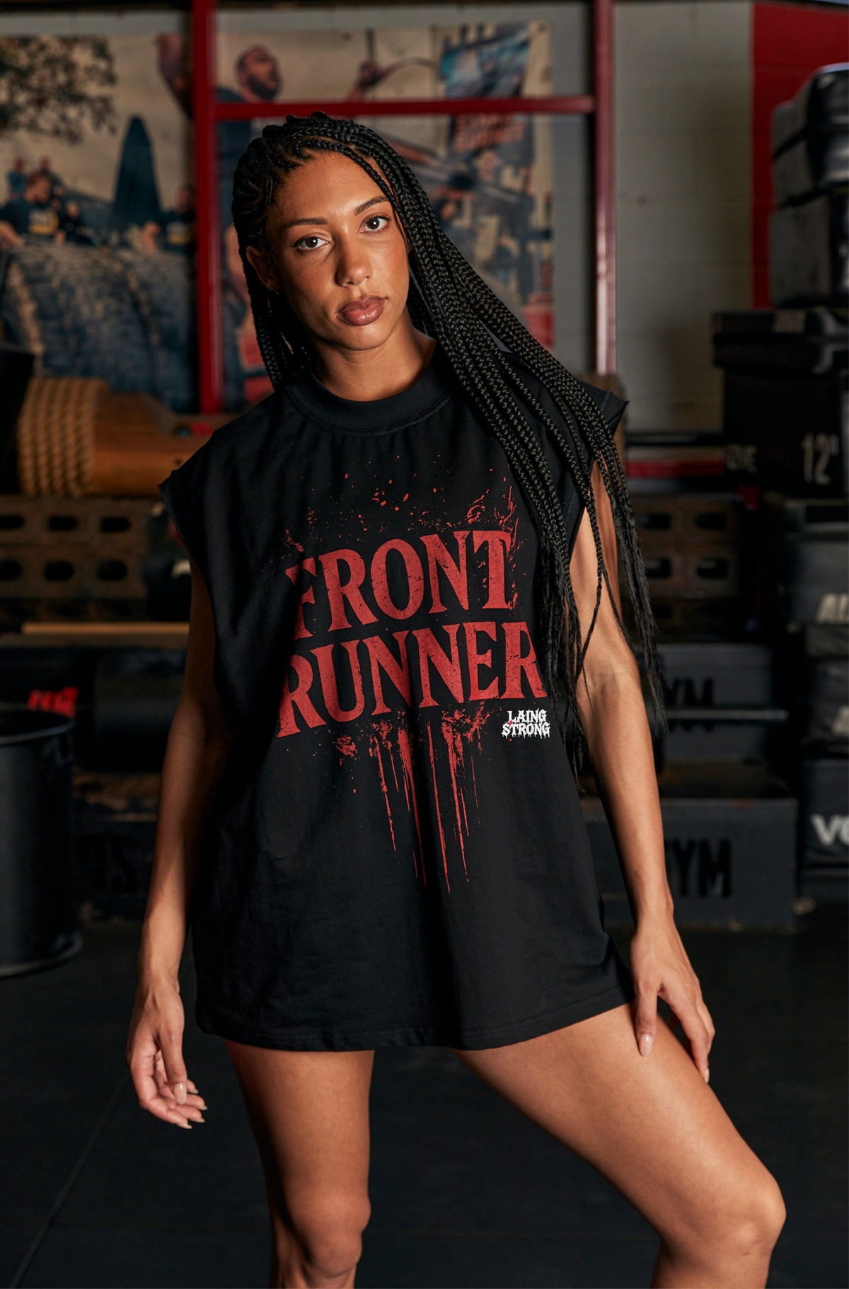 Chain-Breaker Tank - Black - Women