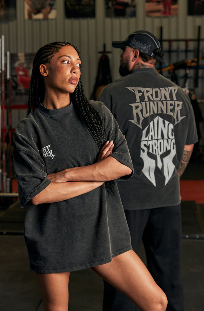 Laing Strong Legion Tee - Washed Black