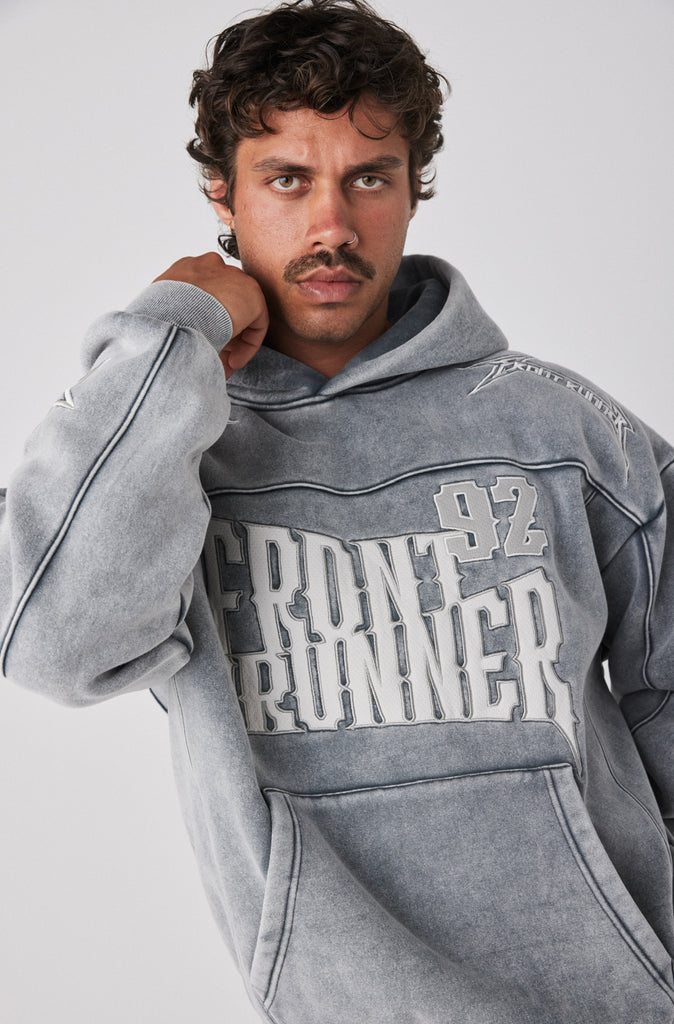 Pyro Hoodie - Concrete