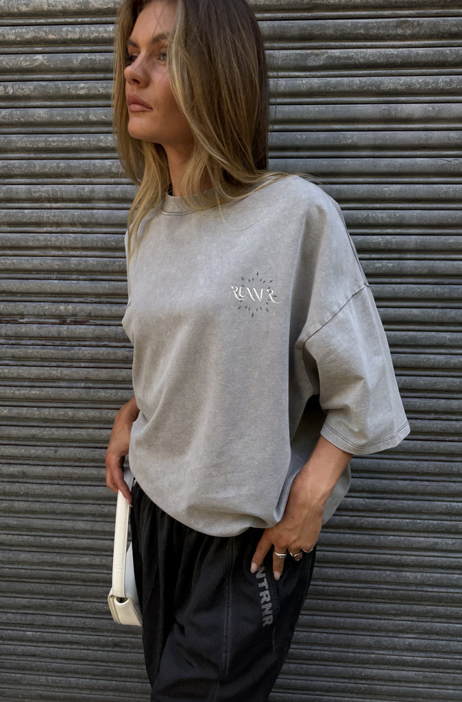 Fall & Rise Tee Concrete