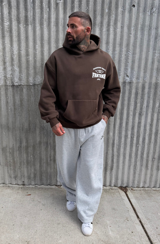 FRNTRNR ESTD Hoodie Mocha
