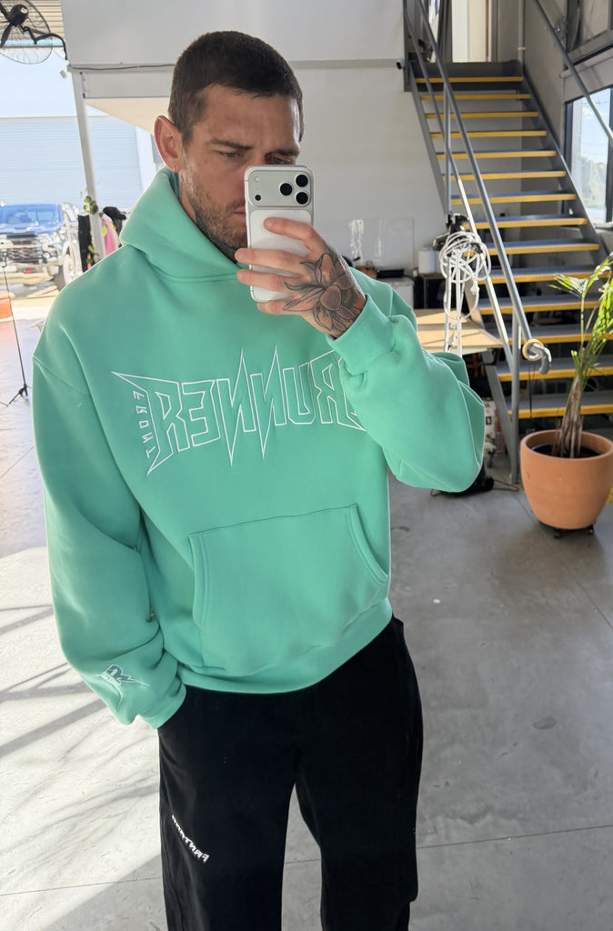 FRNTRNR Bolt Hoodie Sea Breeze
