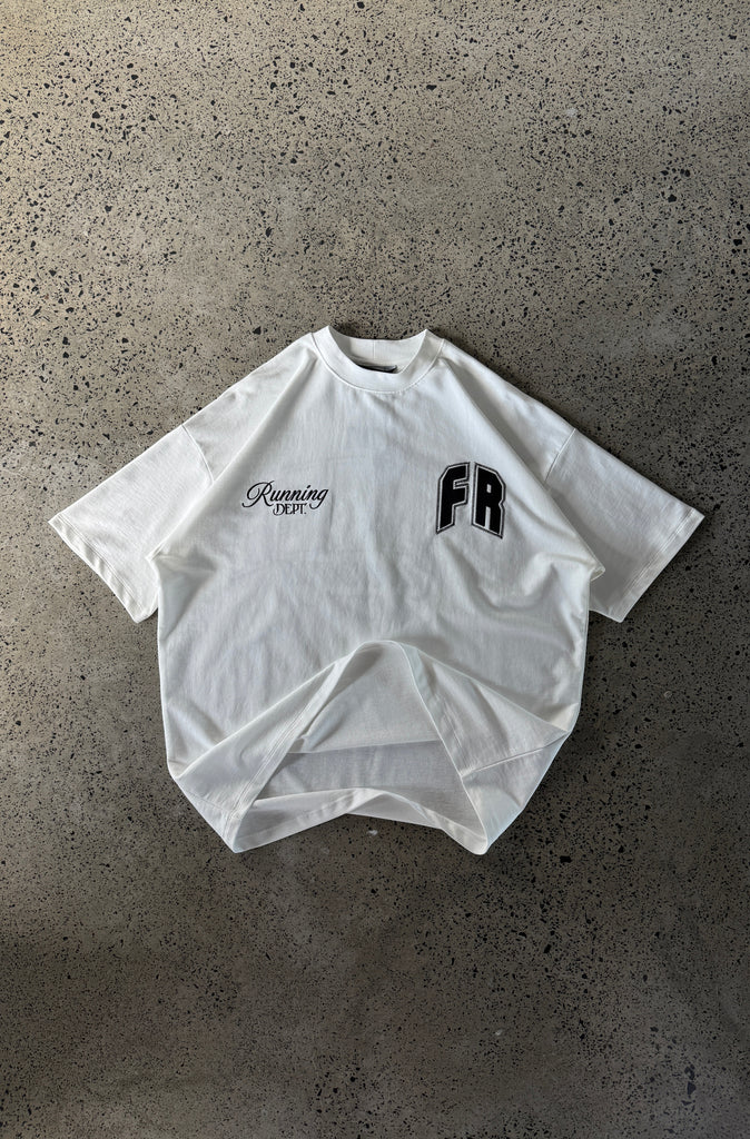 Classic Running Dept Tee Vanilla