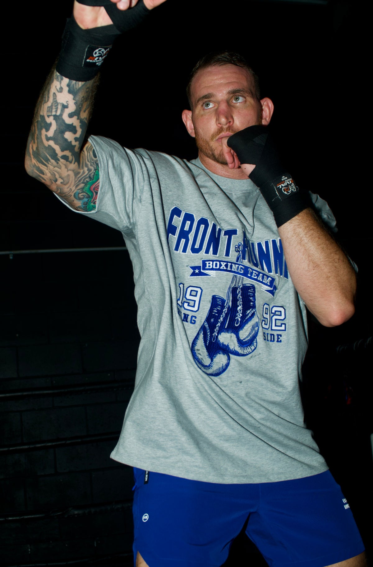 Final Round Tee - Cobalt Grey - Men