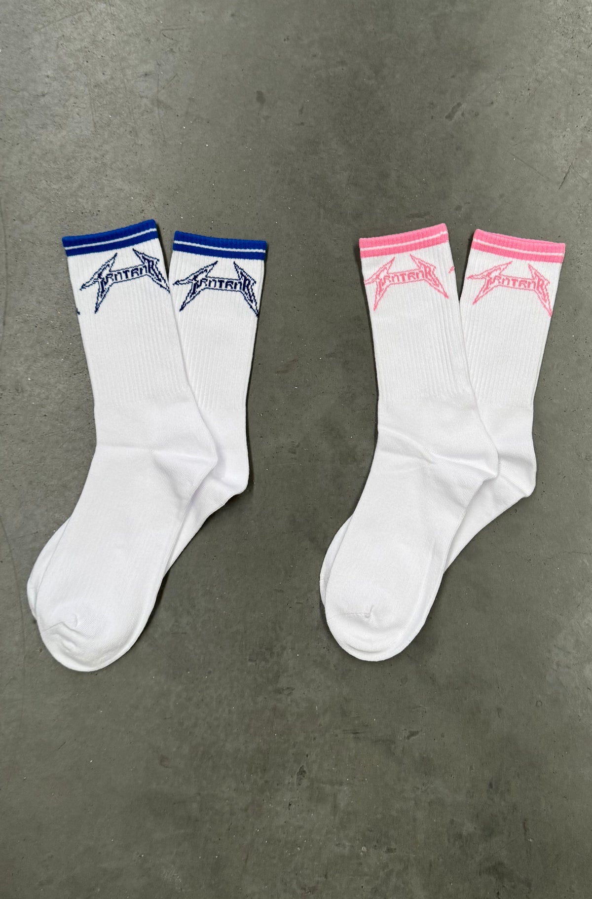 Pyro Socks 2Pk - Cobalt/Floss