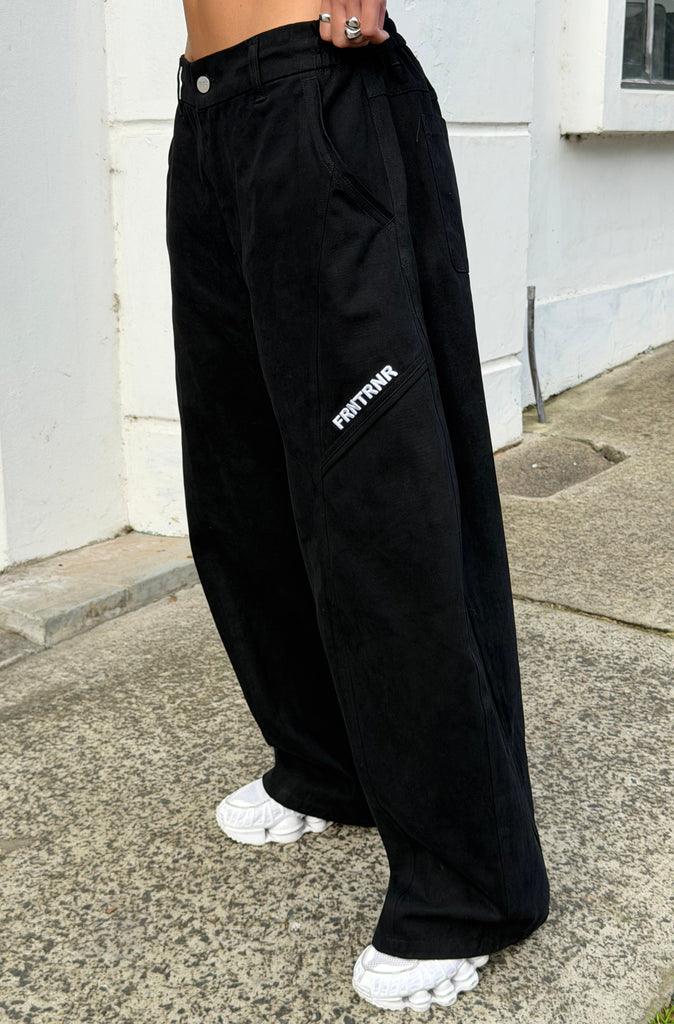 Worker Twill Pant Black