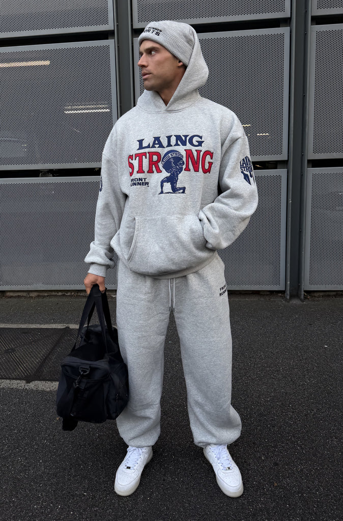 Atlas Rise Hoodie Grey Marle