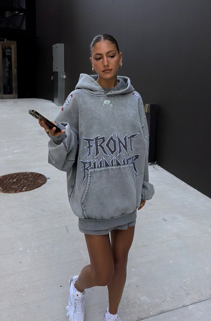 Offset Hoodie Concrete
