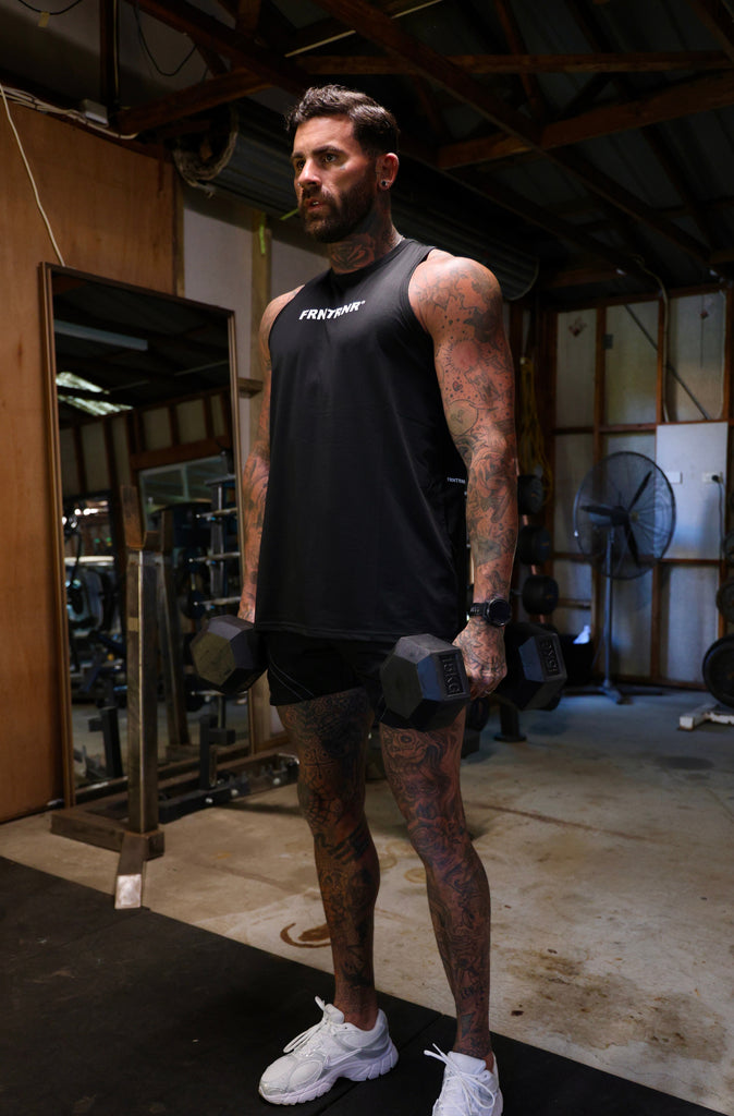 FRNTRNR Pro Singlet - Black