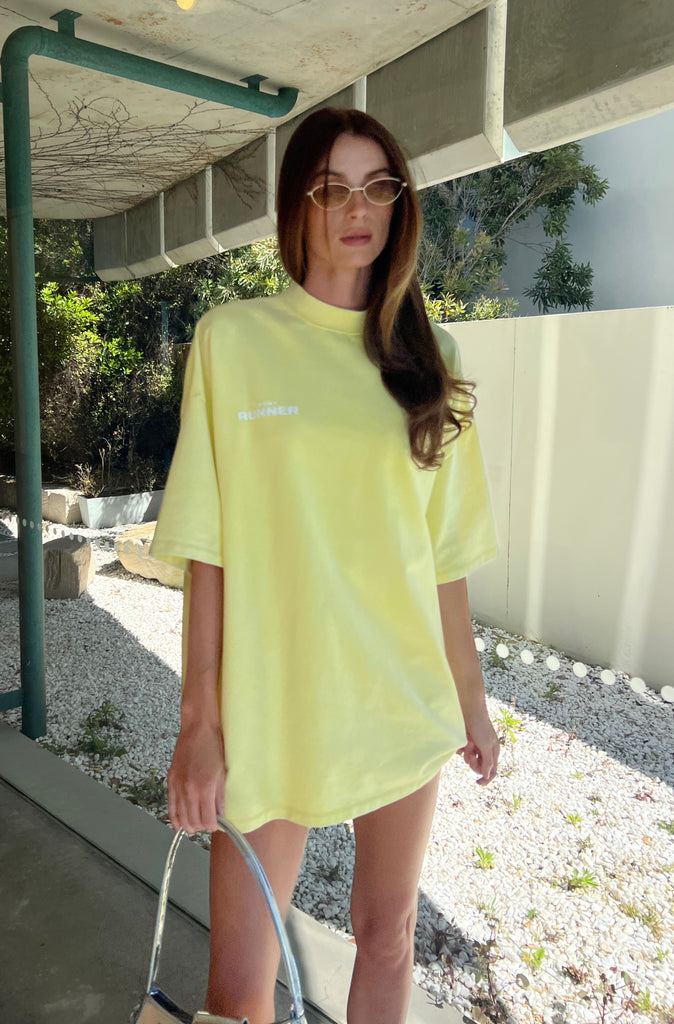 SS Sport Tee Lemon [women]
