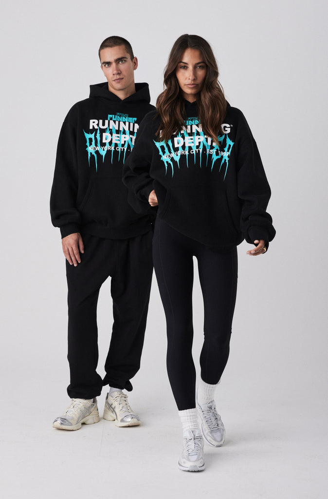 Tribal Dept Hoodie - Black Tiffany