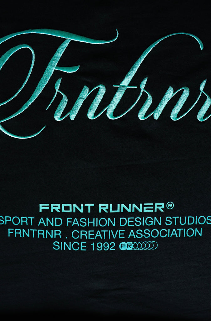 Insignia Tee Black Teal