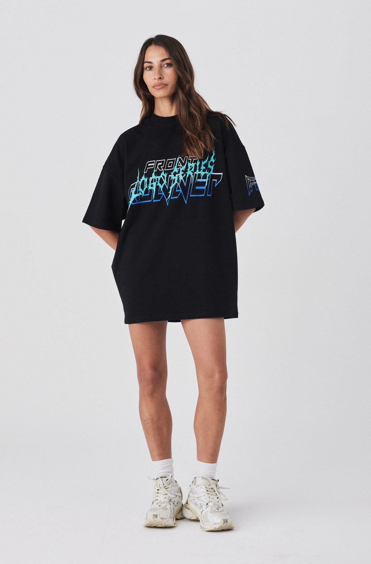 Grit Series Tee - Black Tiffany - Women