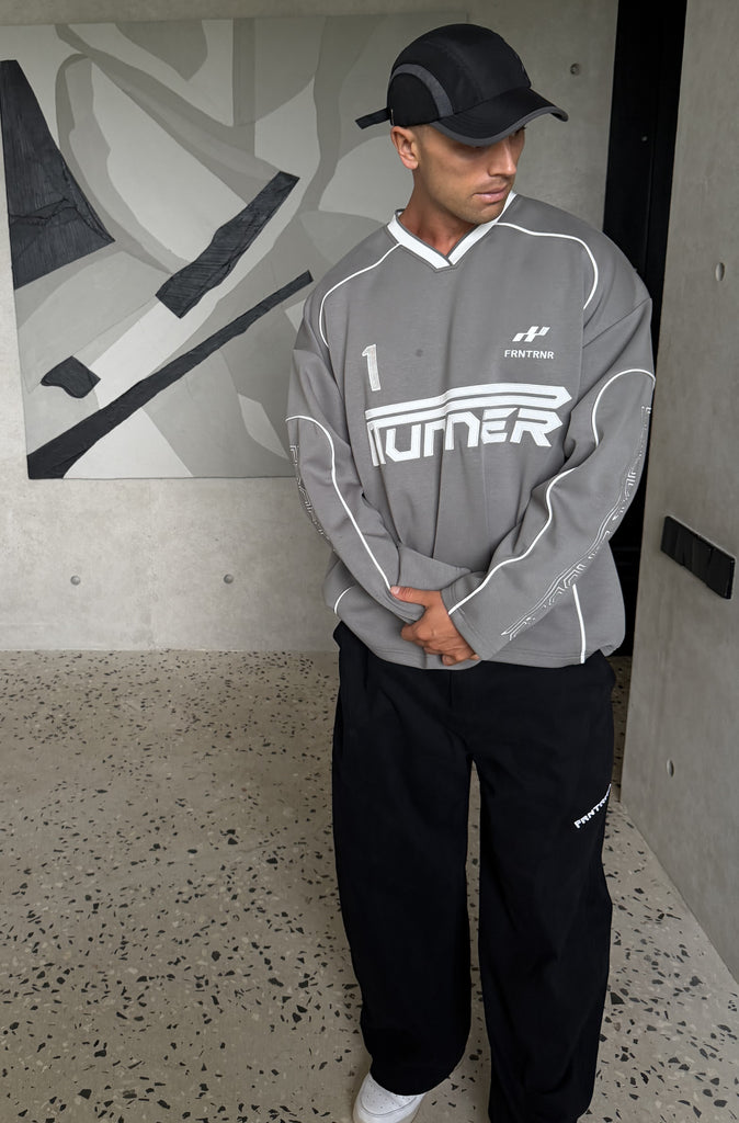 Striker L/S Jersey Grey