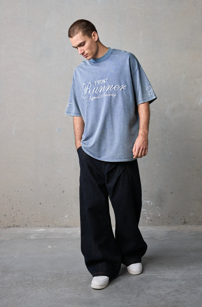 Legends Academy Tee - Denim Wash