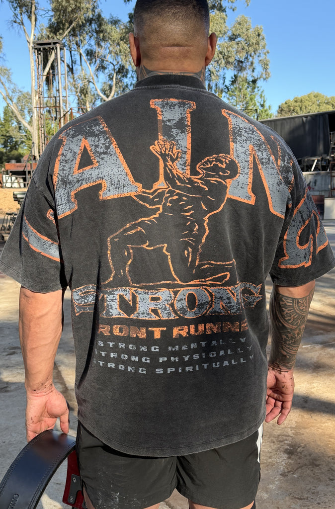 Pillars of Strength Tee Vintage Ember