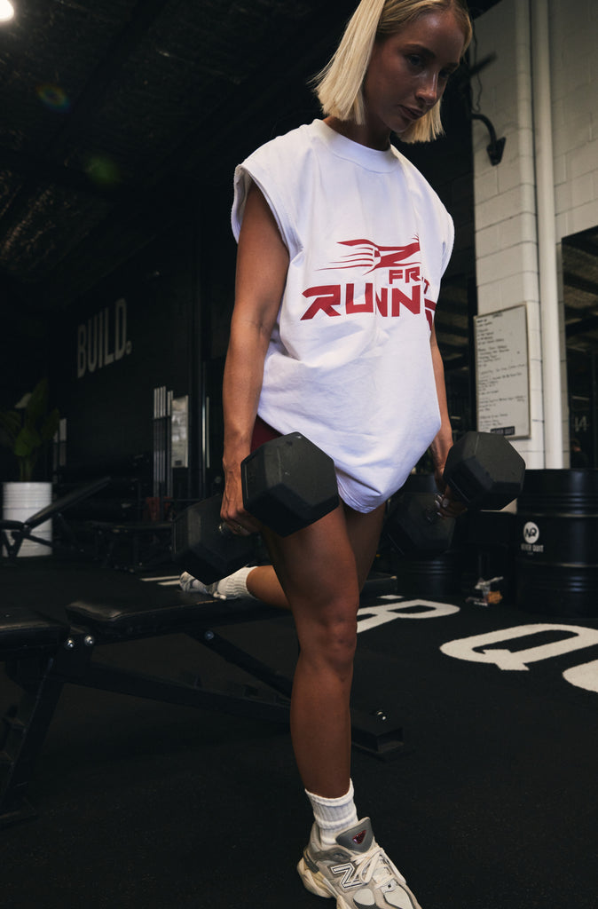 Roadrunner Tank - White