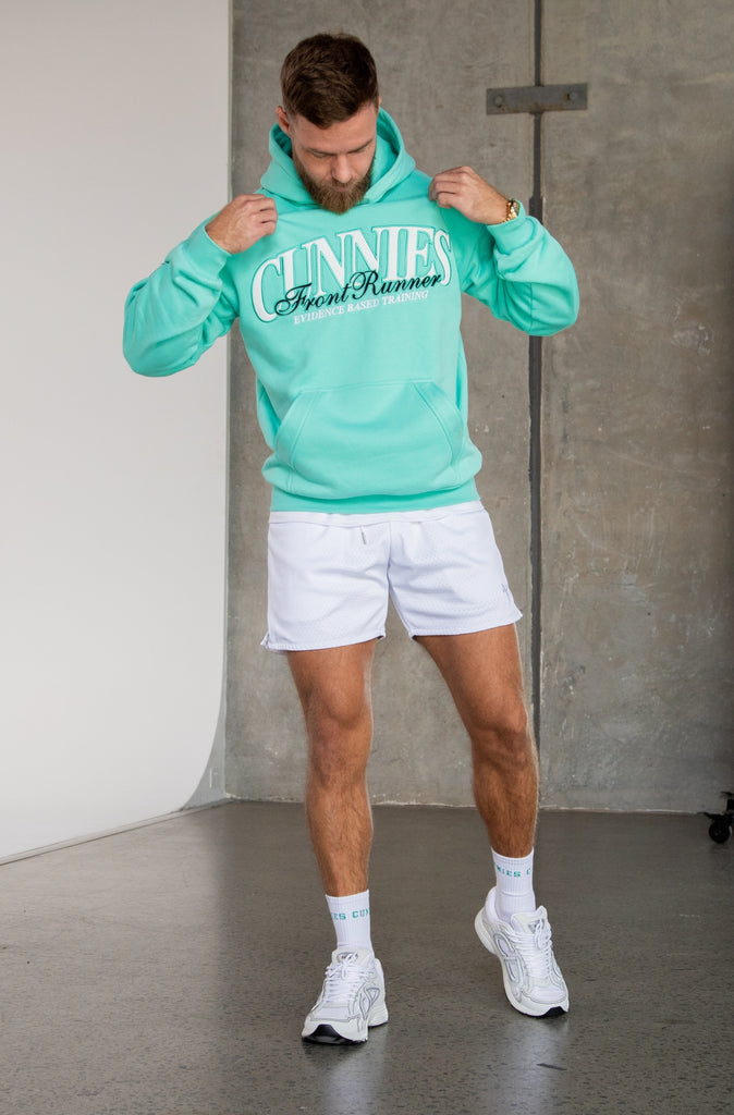 Cunnies Front Runner Hoodie - Tiffany