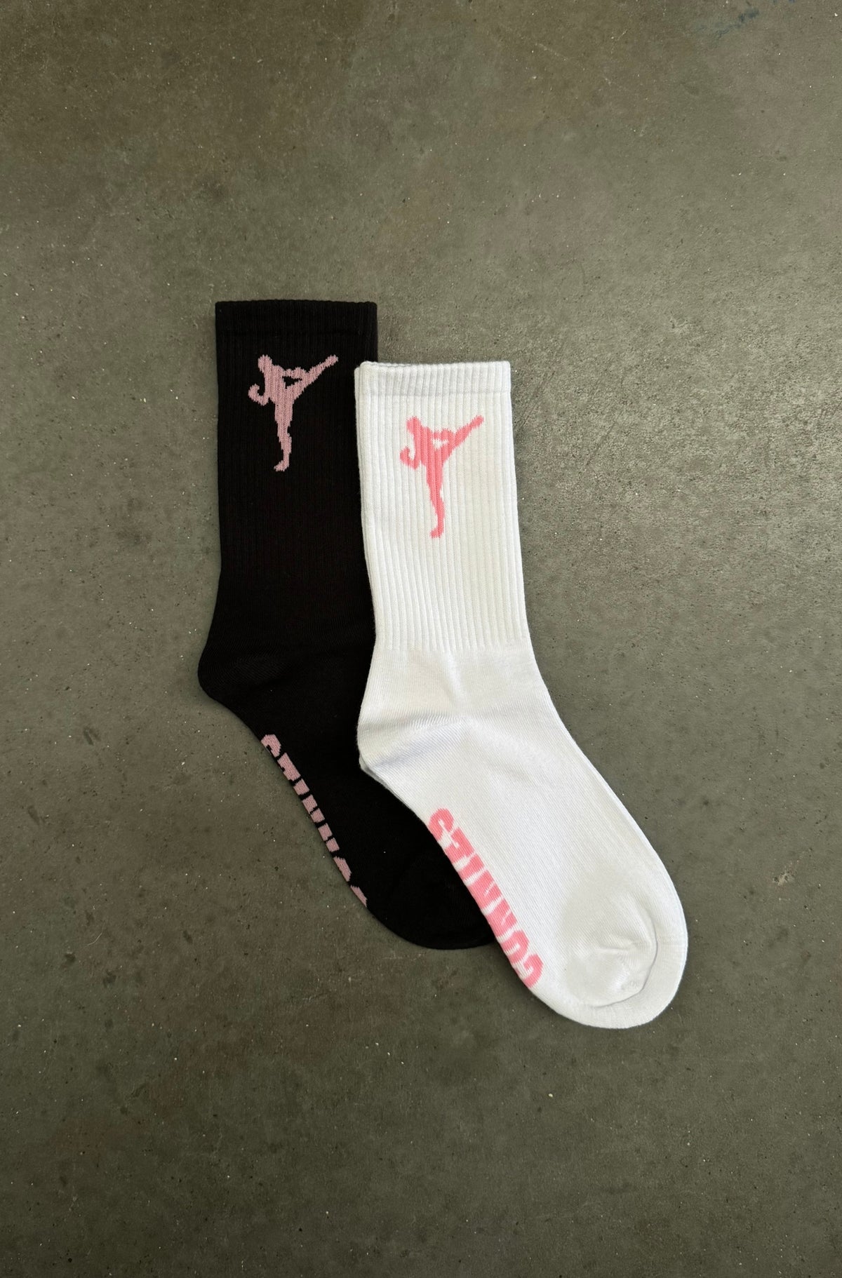 Cunnies Spin Kick Crew Socks - Candy
