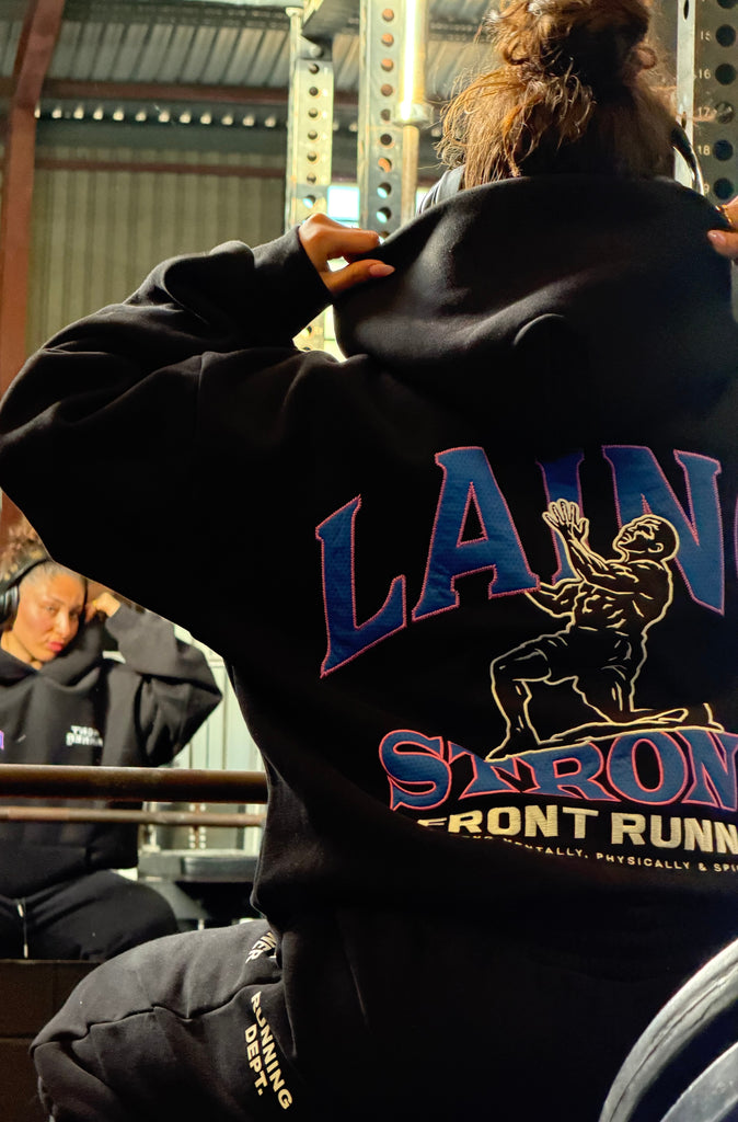 Strongman Legacy Hoodie Black Pop