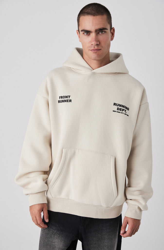 Running Dept Hoodie - Malt
