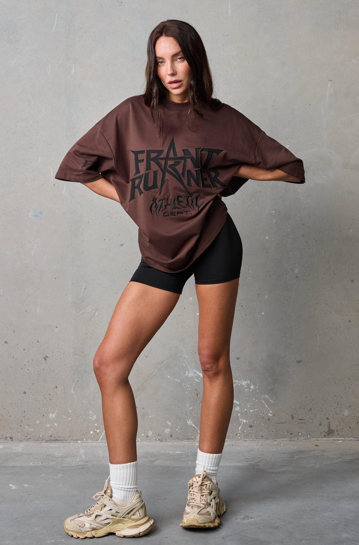 Heavy Medal Tee - Chocolate - Women