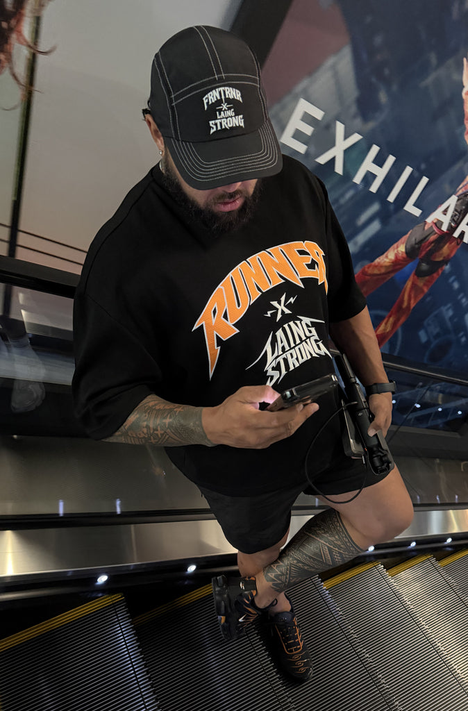 Runner X LS Reignforce Jersey Black Mandarin [men]