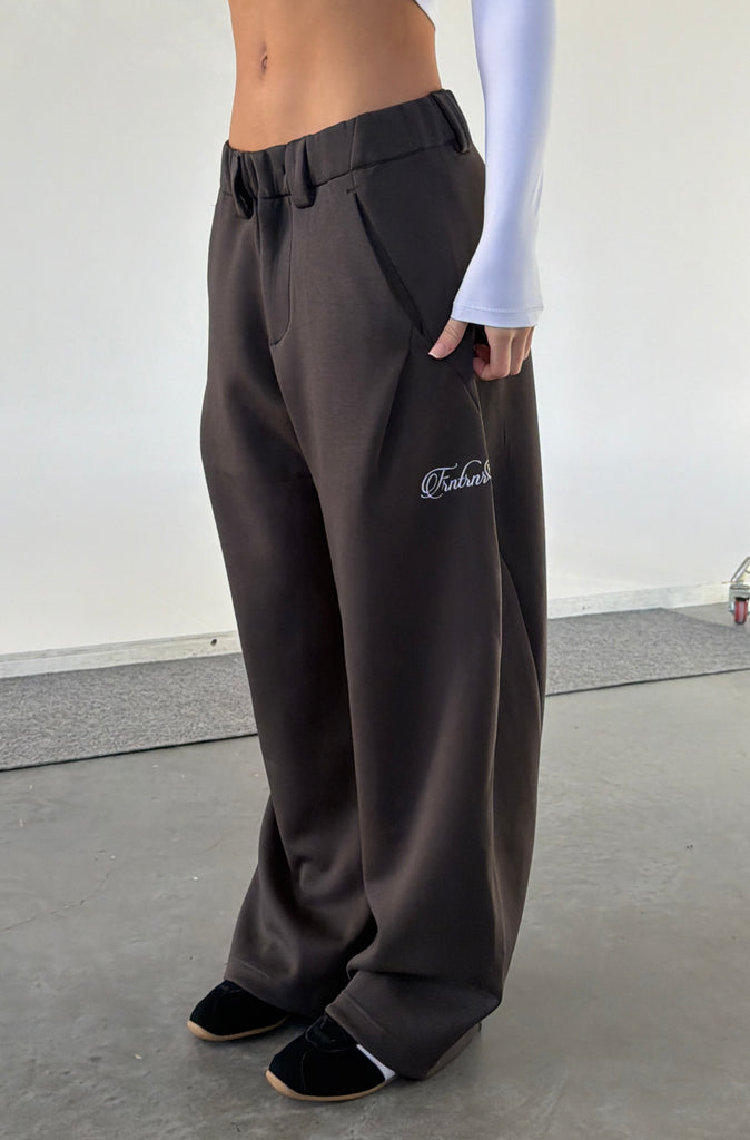 Insignia Barrel Leg Pant Charcoal