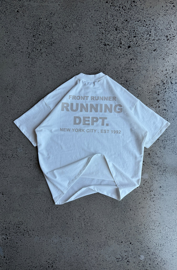 Running Dept Tee Vanilla Malt