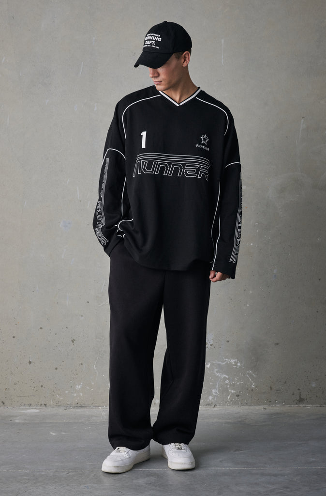 Striker L/S Jersey - Black