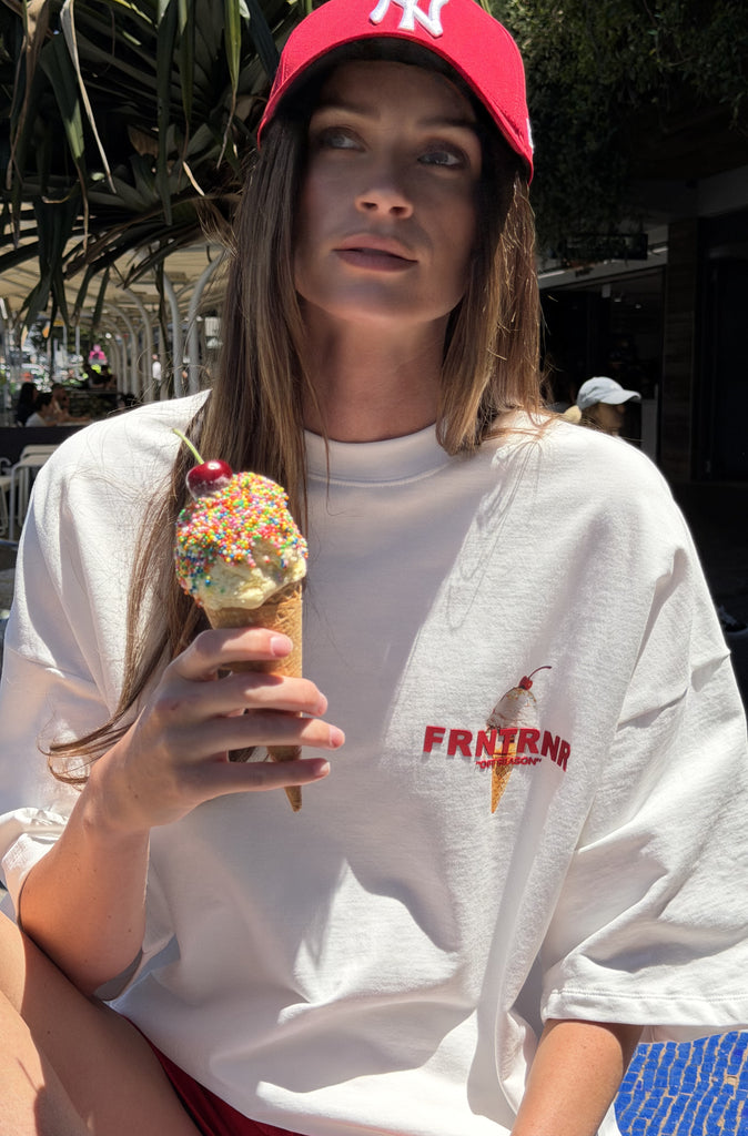 Sundae Tee White