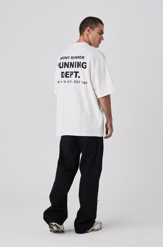 Running Dept Tee - Vanilla