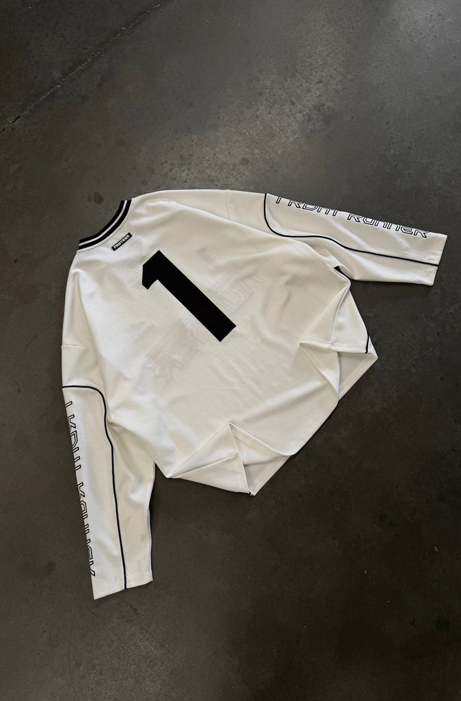 Striker L/S Jersey - White
